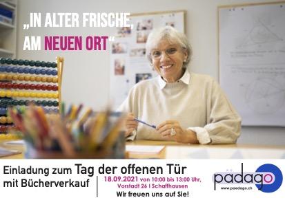 tag der offenen tuer paedago flyer